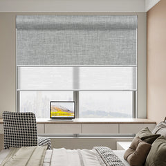 Yoolax 電動ダブルロールスクリーン|遮光 × 採光・静音・スマート対応