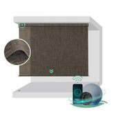 Yoolax 電動 オーダーカーテン 外付けロールスクリーン | 採光&1級遮光・防水&防炎・スマートスピーカー対応