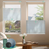 Yoolax 電動 上下開閉式 ハニカムスクリーン | 断熱・省エネ・半遮光|スマートスピーカー対応