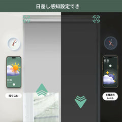 Yoolax 電動 オーダーカーテン 遮光ロールスクリーン | 1級A++ 完全遮光・スマートスピーカー対応・二重張り生地 - Yoolax Japan