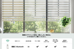 Yoolax 電動 オーダーカーテン 調光ロールスクリーン | 非遮光・3級・2級遮光・スマートスピーカー対応 - Yoolax Japan